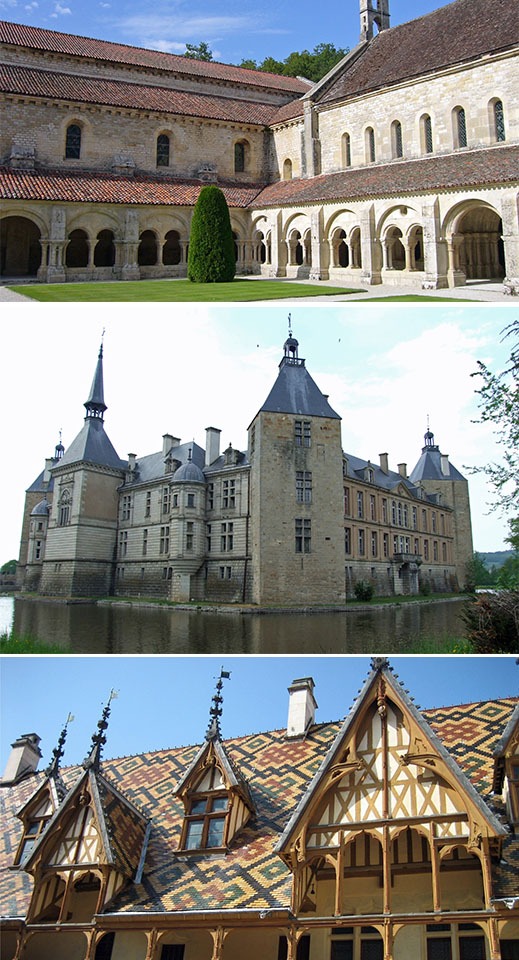 Cathédrales, Abbaye, Chateau, Auspices Hôtel Dieu