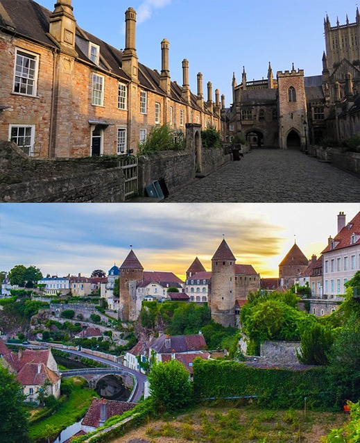 Semur-en-Auxois et Hotel Dieu